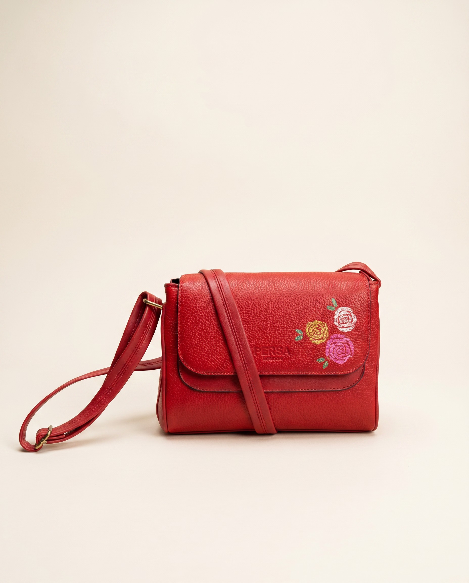 Hand-painted crossbody bag